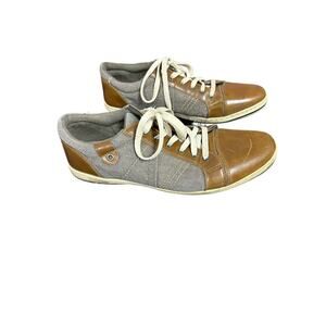 Sonoma Life Style Mens Shoes Lowtop 12 MED BROWN/GRAY